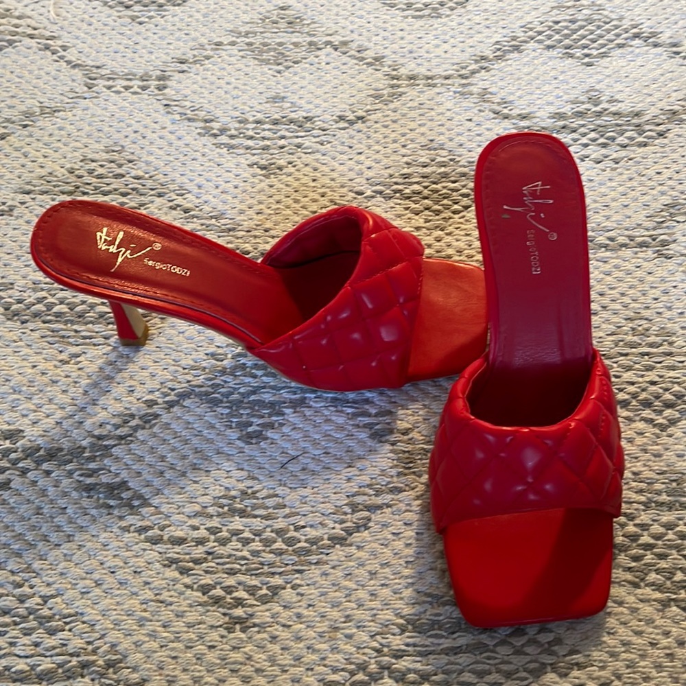 Red Heels From Princes Polly
